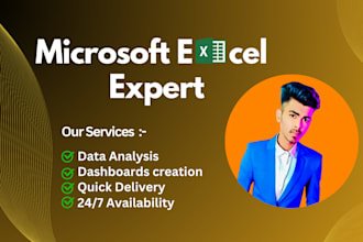create stunning excel dashboards for data analysis at the best price