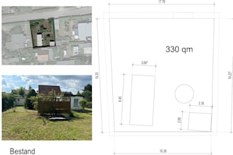 draw site plan from google maps for city permit within 5hr