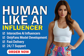 create hyper realistic human like ai influencer for instagram and onlyfans model