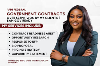 research rfp respond to rfp write bid proposal winning government contract