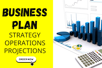 prepare a topnotch business plan, financial analysis, business proposal