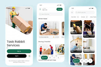 build handyman app, on demand app, service app, laundry, menial job app