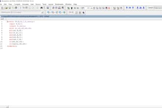 vhdl or verilog code design and simulation using modelsim