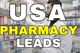 scrape verified pharmacy leads across the USA with detailed contact info
