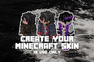 create your custom minecraft skin
