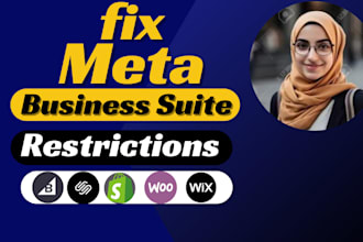 fix meta facebook business manager, meta pixel and restricted ad accounts