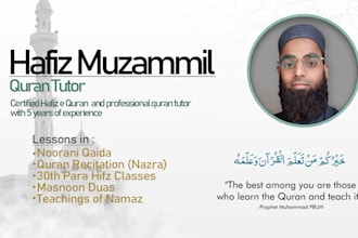 be your quran tutor and guide