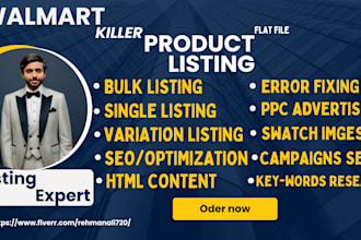 do walmart product listing titles description  optimization listing quality