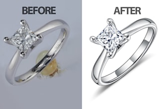 do professionally jewelry retouching jewelry editing color corrections
