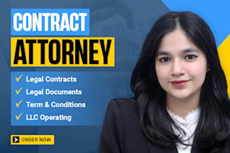 write legal document, legal agreement, llc operating service, nda