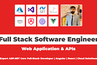 be your full stack asp dot net core developer