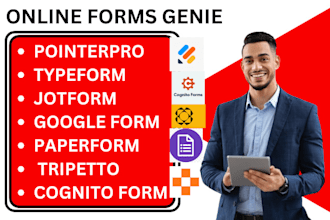 design pointerpro typeform jotform google form paperform tripetto cognito form