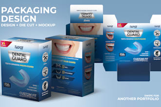 create creative packaging and label design to product