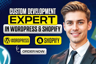 develop or fix wordpress plugins, themes and shopify bugs with HTML, CSS, liquid