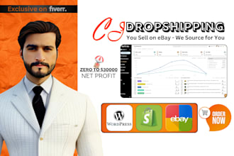 do expert cj dropshipping to ebay shopify wordpress etsy