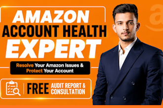 fix amazon listing issues , violations , errors and account health issues