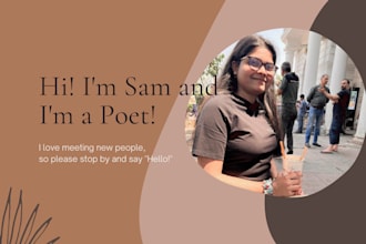 write custom poetry , where your words meet emotions