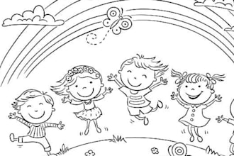 create coloring books and pages