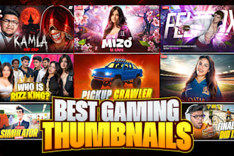 design best youtube gaming thumbnails