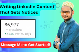 be your linkedin ghostwriter, writing posts that get noticed
