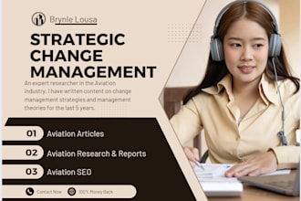 write on strategic change management