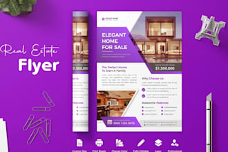amazing design your urgent flyer, poster and banner