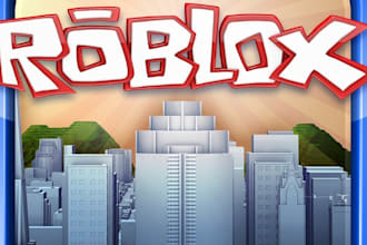 help you complex full roblox game creation, 2d to 3d, roblox map, ugc model, rpg