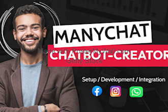 create facebook messenger chatbot, messenger chatbot, using manychat