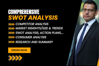 market trends, research, analysis, business plan, swot and competitor analysis