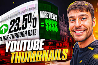 design amazing youtube thumbnail that attract viewers