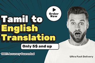 translate english to tamil and tamil to english accurately