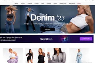 urban clothing brand website, shopify streetwear website, clothing brand store