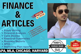 offer research articles and financial analysis services for your business