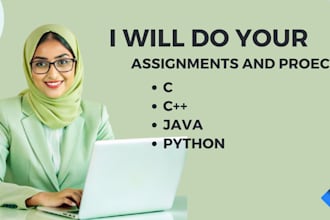 do your python and c programming assignments and projects