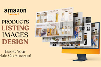 design amazon product infographic or product listing images design