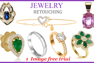 do photo editing and jewelry retouching