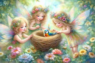 draw cute children story book illustration and story book design