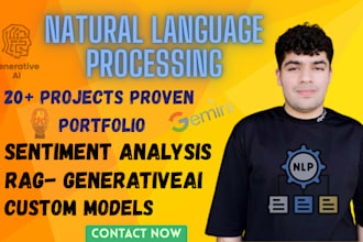 do nlp projects, rag chatbot, summarization, topic modeling, sentiment analysis