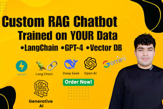 build a custom rag chatbot trained on your documents and data