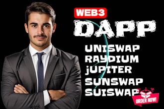 build dex like uniswap v2 v3 v4, raydium, jupiter, sunswap, sui swap, dedust