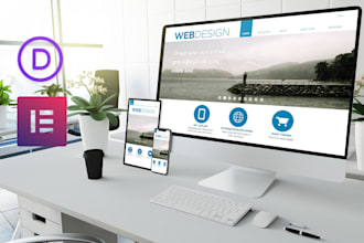 help you learn wordpress using divi or elementor