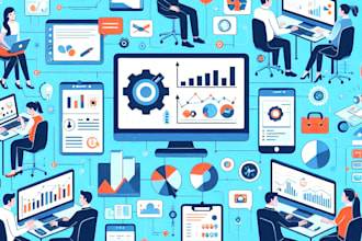 develop dashboard, reporting, business intelligence application