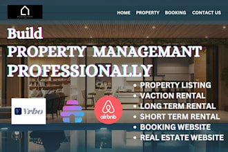 do property management, real estate, airbnb, virtual assistant, property website
