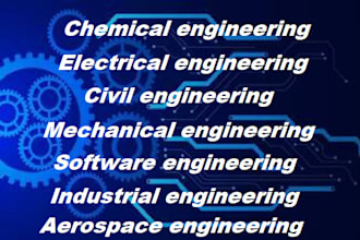 do chemical, electrical, civil, mechanical, software,  industrial engineering