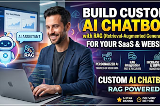 build a custom ai chatbot with rag for your saas or website