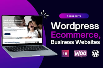 create affordable wordpress ecommerce website or unique woocommerce store