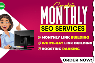 do monthly off page SEO backlinks link building service