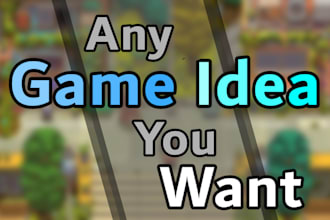 create a full 2d game or prototype for desktop and android