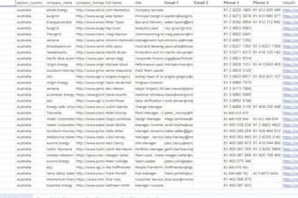 do lead generation research and email list building