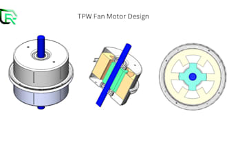 custom electric motor design development bldc pmsm srm synrm expert